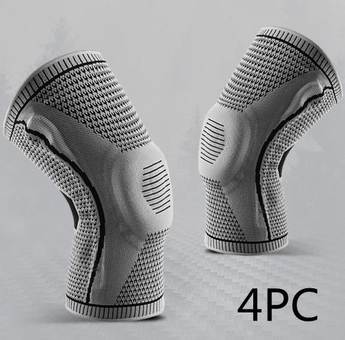 Silicone Sport Knee Pads – Patella Protector for Running & Cycling