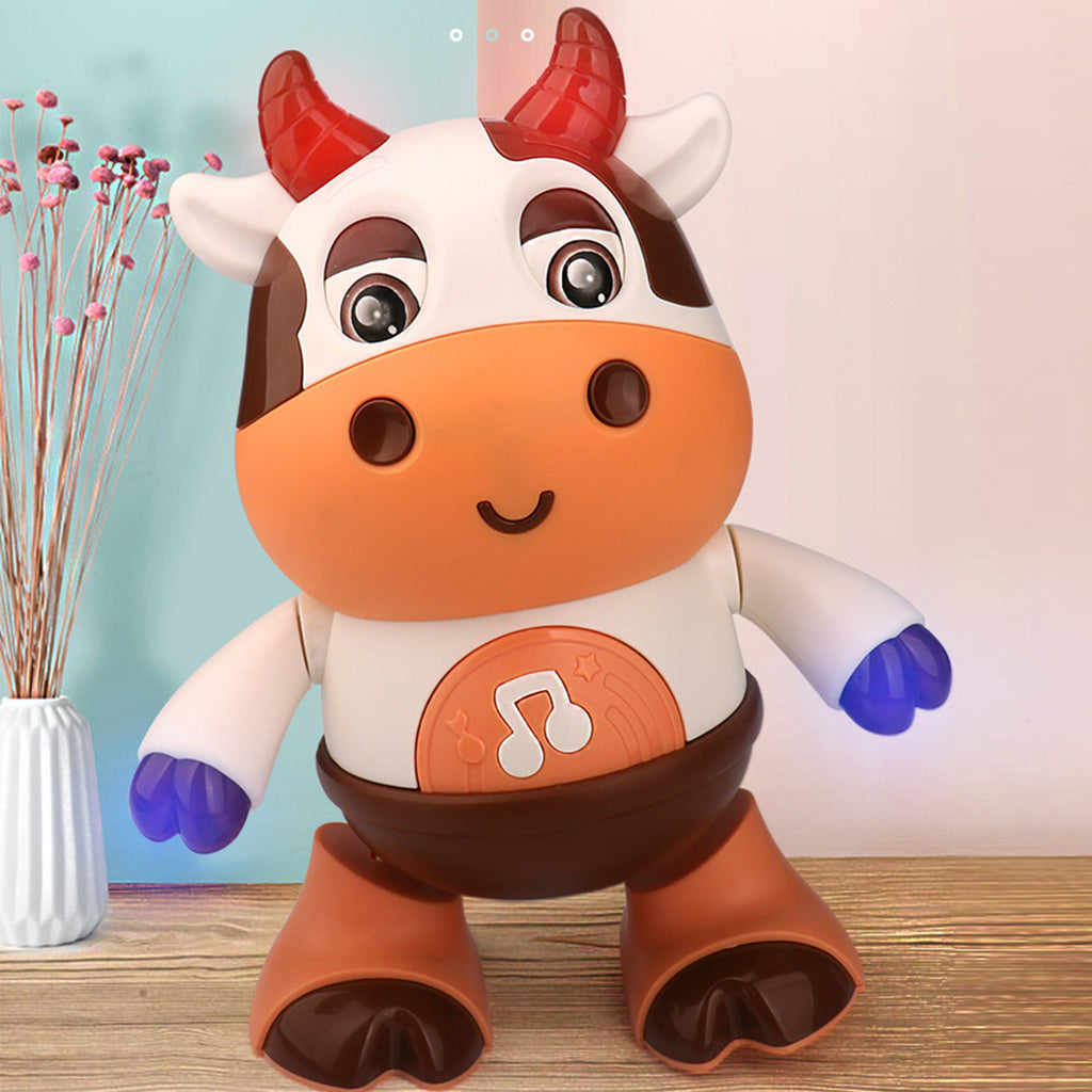 Dancing Cow Robot with Music & Lights