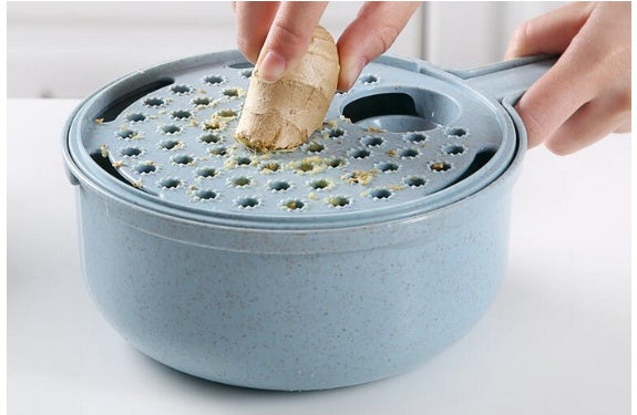 8-in-1 Mandoline Slicer & Vegetable Cutter – Adjustable Kitchen Grater