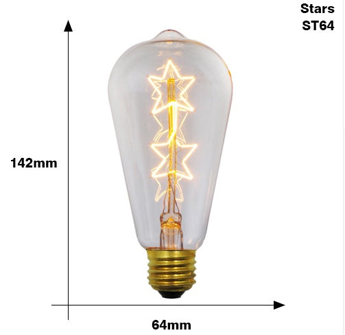Retro Edison Filament Light Bulb - E27 40W
