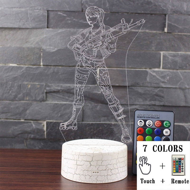 Fortnite LED Night Light - Projection Lamp