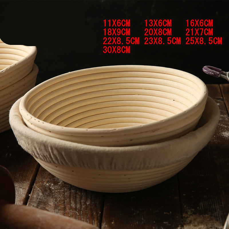 Rattan Bread Fermentation Basket