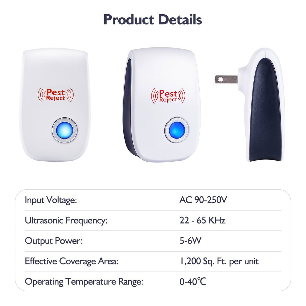 Ultrasonic Pest Repeller - Mosquito & Mouse
