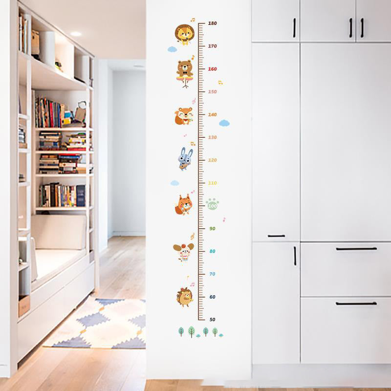 Wall Height Meter Sticker