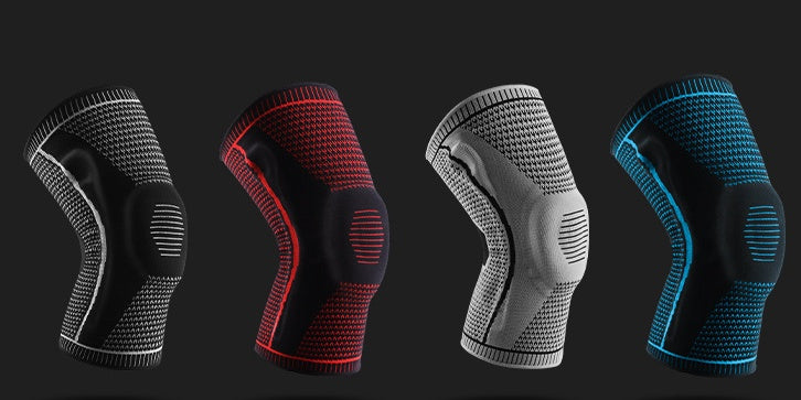 Silicone Sport Knee Pads – Patella Protector for Running & Cycling
