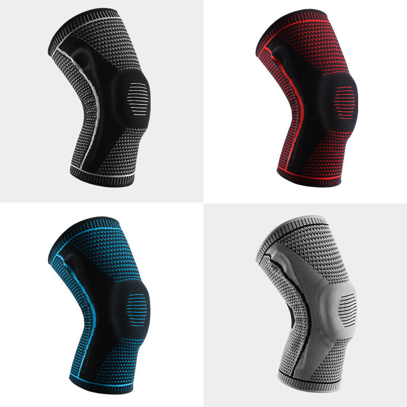 Silicone Sport Knee Pads – Patella Protector for Running & Cycling