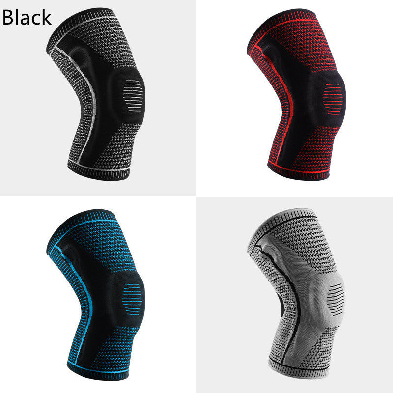 Silicone Sport Knee Pads – Patella Protector for Running & Cycling