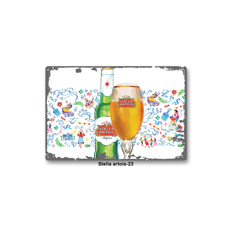 Retro Bar Wall Decoration