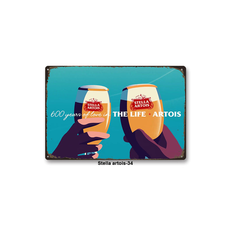 Retro Bar Wall Decoration