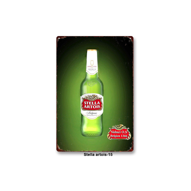 Retro Bar Wall Decoration