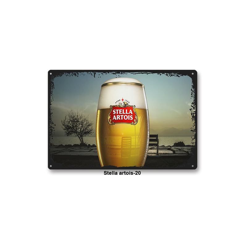 Retro Bar Wall Decoration