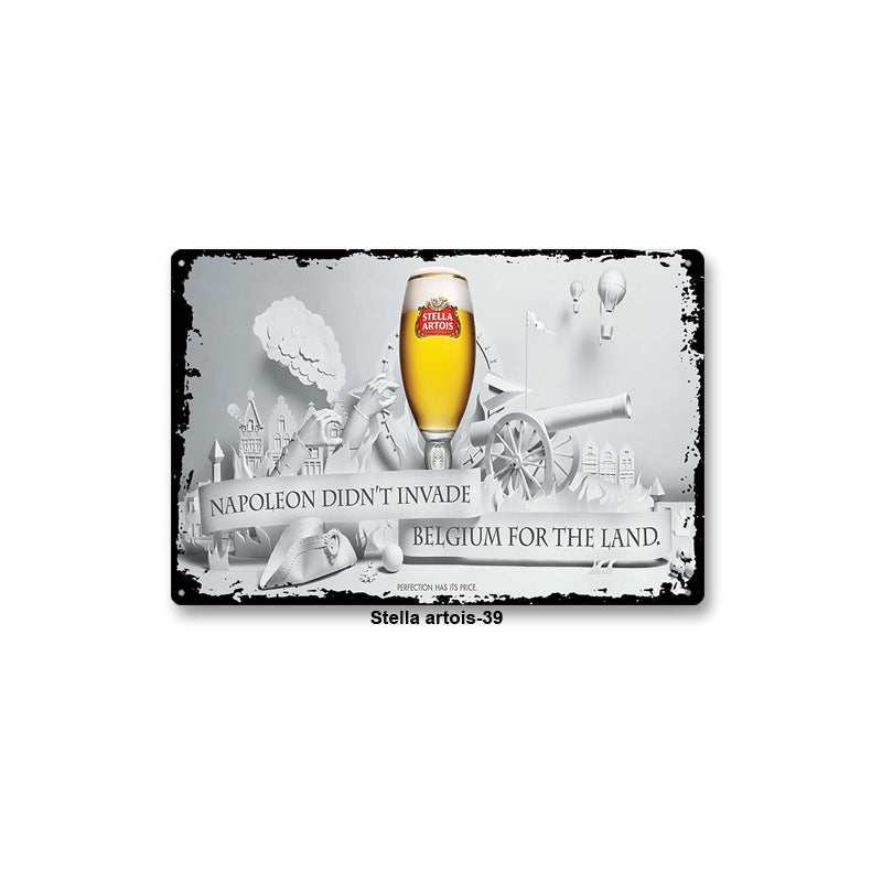Retro Bar Wall Decoration