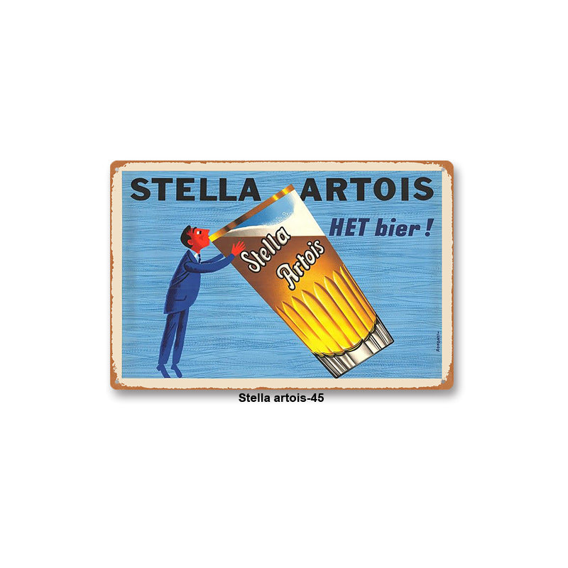 Retro Bar Wall Decoration