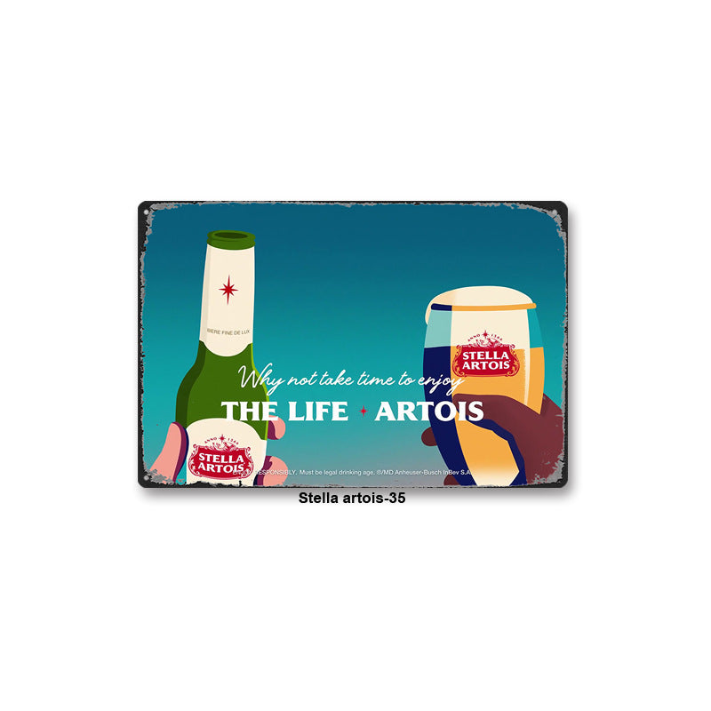 Retro Bar Wall Decoration