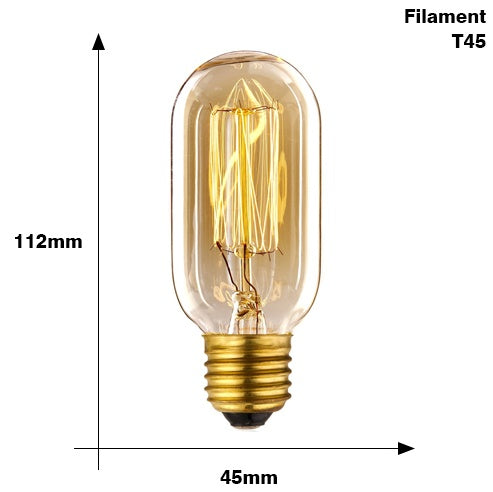 Retro Edison Filament Light Bulb - E27 40W