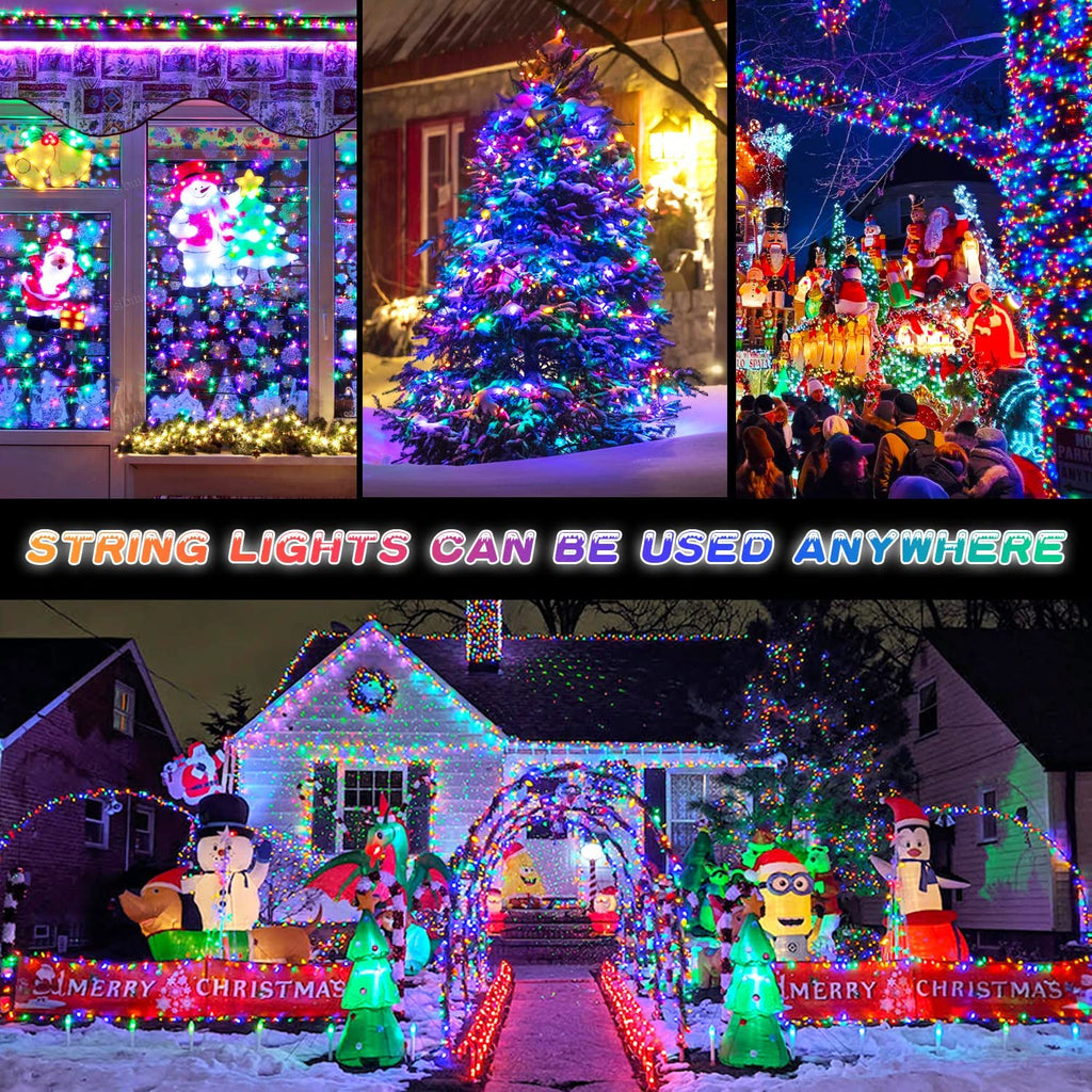 Waterproof Outdoor Solar LED String Lights (23-99ft)