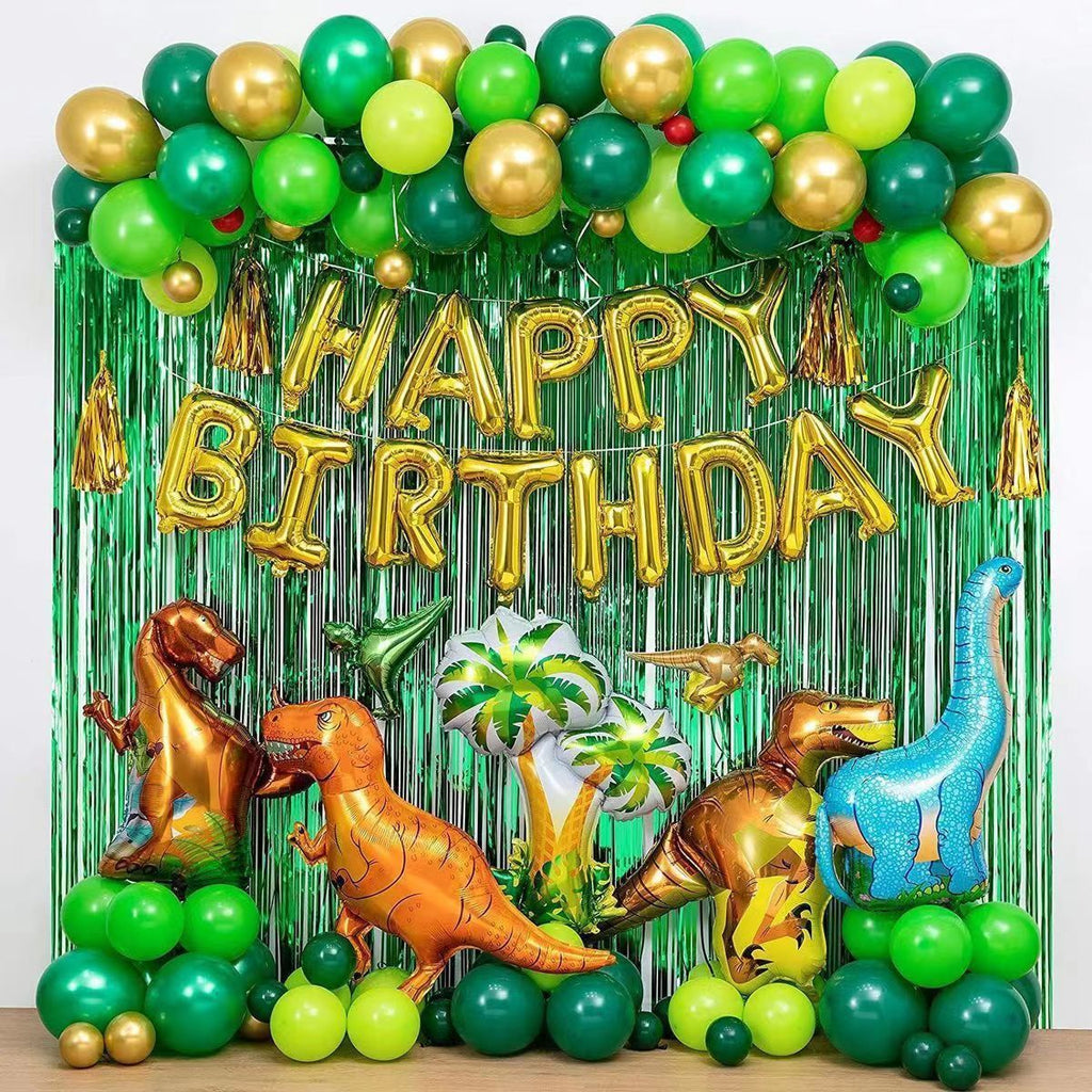 Dinosaur Balloon Curtain – Kids Birthday Party Decoration