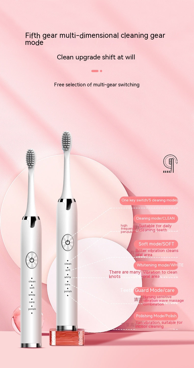 Waterproof Electric Toothbrush Rechargeable