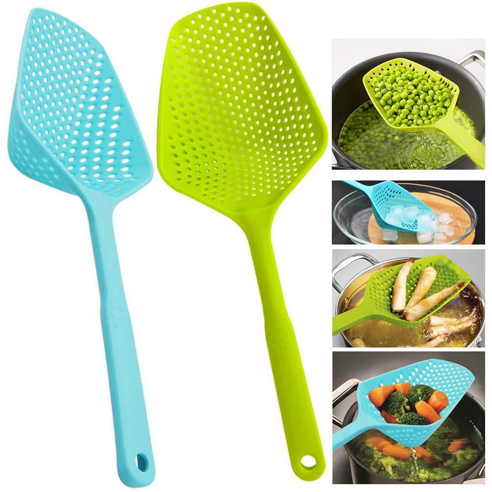 Large Stainless Steel Strainer Scoop – Kitchen Spider Skimmer