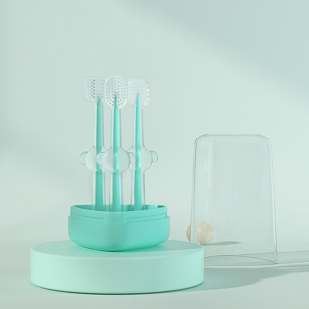 Pet Toothbrush - Silicone Dental Care for Cats & Dogs