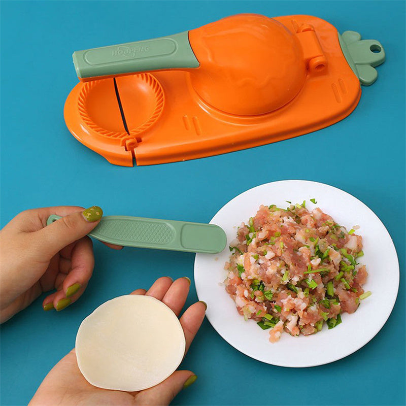 2-in-1 Dumpling Maker - Dough Press Tool