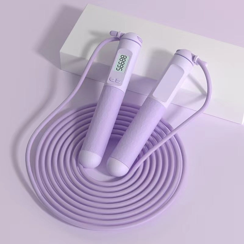 Fitness Jump Rope with Counter & Bearings