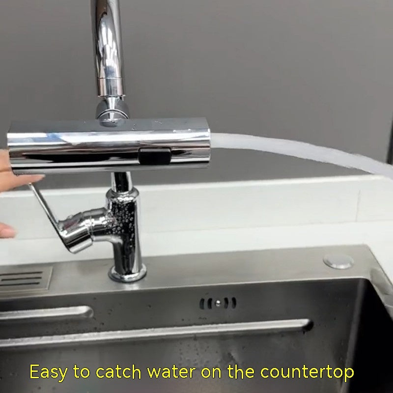 Rotating Faucet Nozzle - Splash-Proof Water Outlet