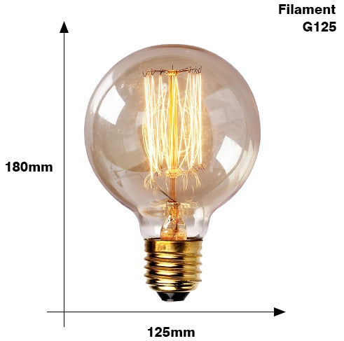 Retro Edison Filament Light Bulb - E27 40W
