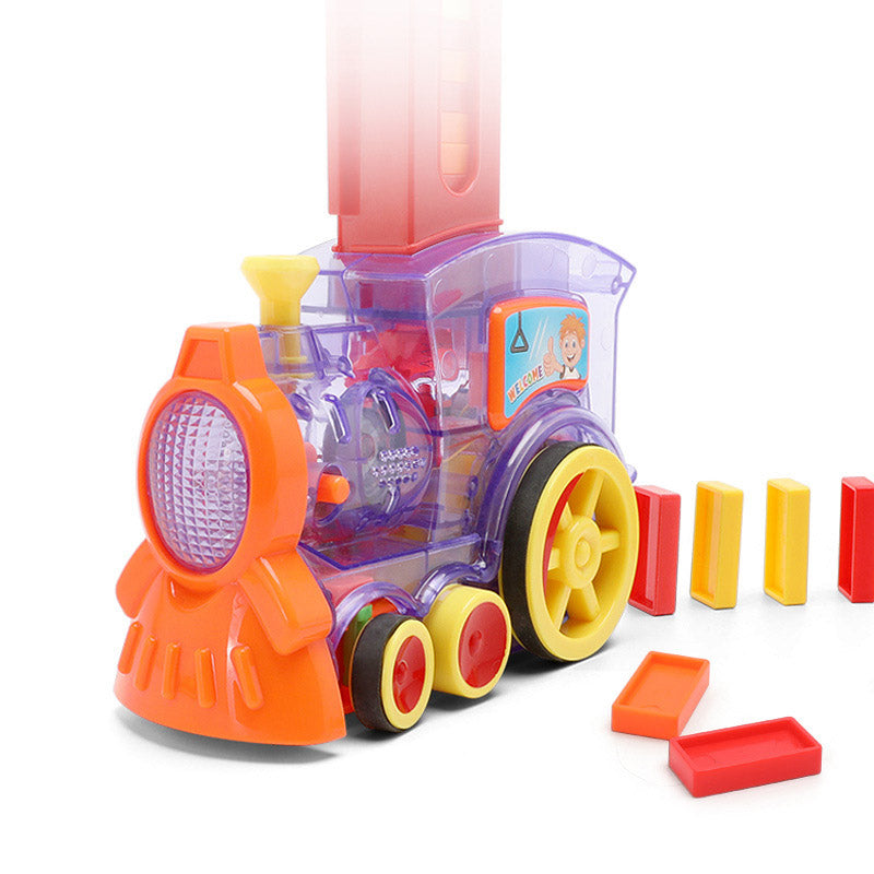 Electric Domino Train Toy - Automatic Building Blocks