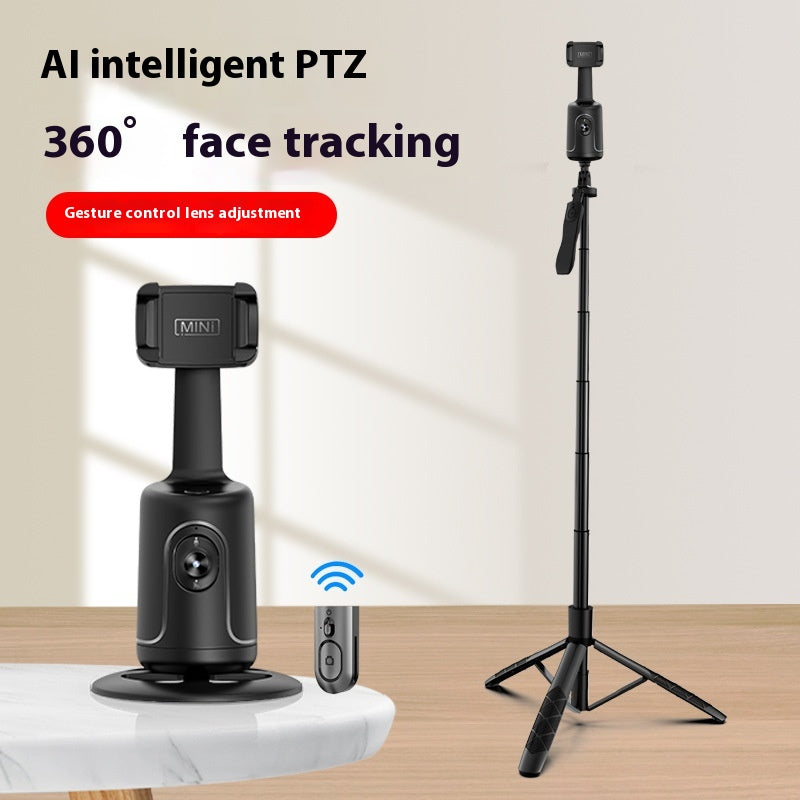 360° AI Face Tracking Phone Gimbal - Auto Stabilizer