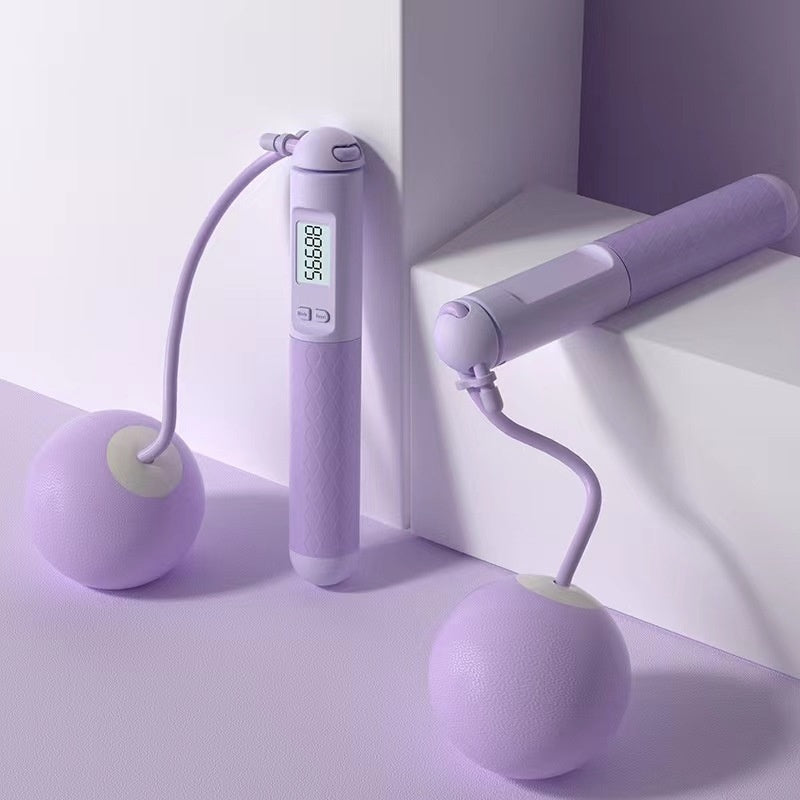 Fitness Jump Rope with Counter & Bearings
