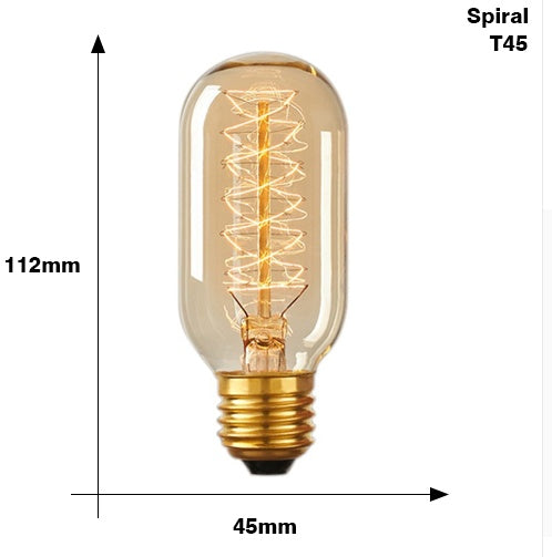 Retro Edison Filament Light Bulb - E27 40W