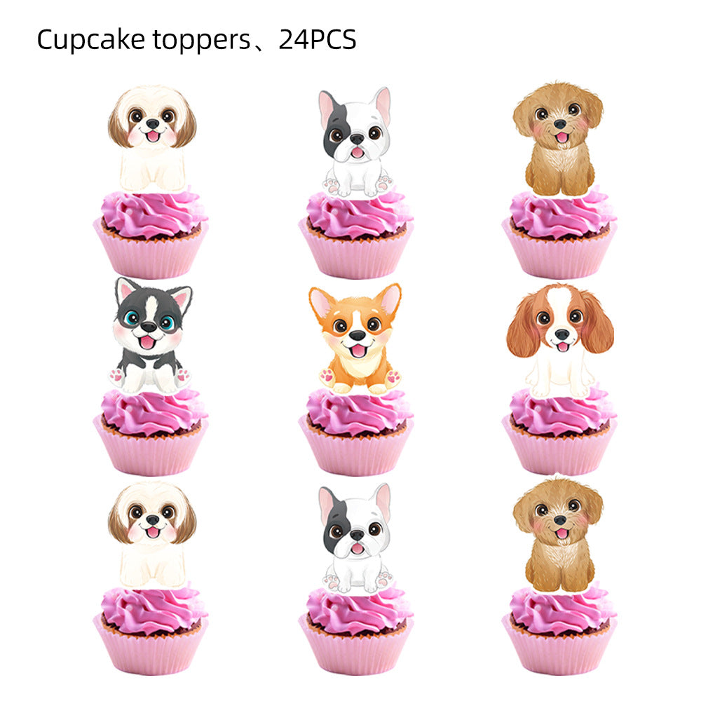 Dog Paw Party Birthday Decorations