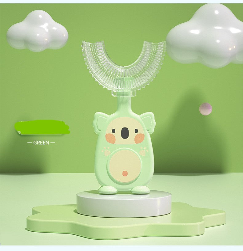 U-Shaped Silicone Toothbrush for Kids