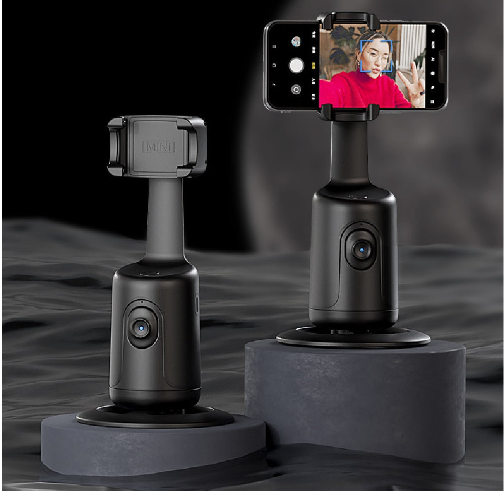 360° AI Face Tracking Phone Gimbal - Auto Stabilizer