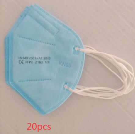 5-Layer Protective Face Masks - Colored