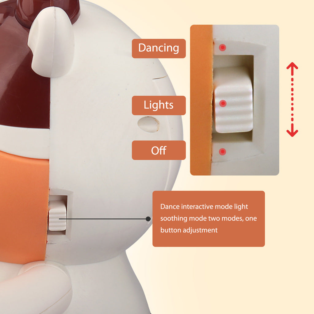 Dancing Cow Robot with Music & Lights