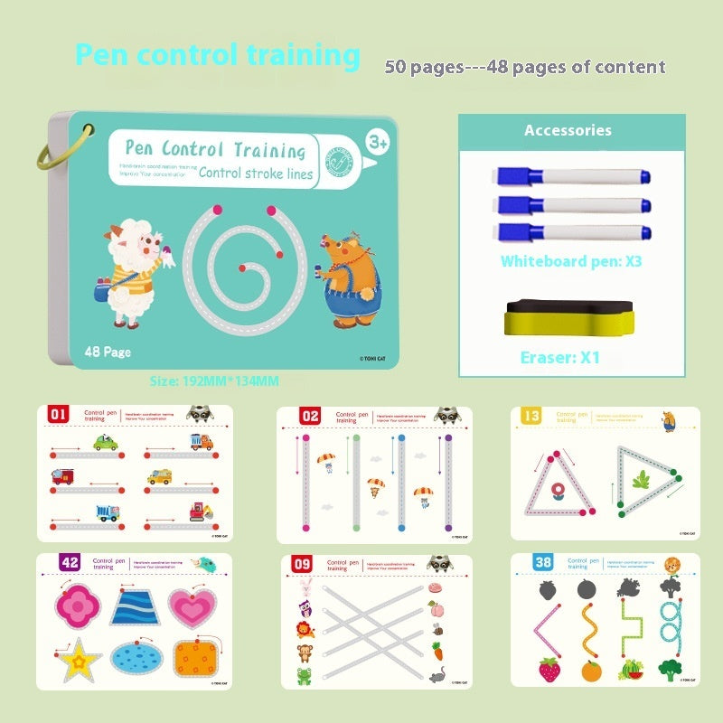 Pen Control Training Cards