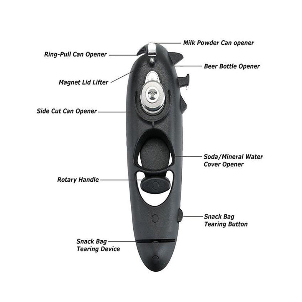 8-in-1 Multi-Function Can Opener