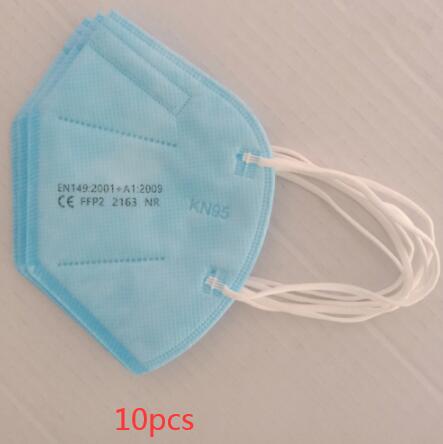 5-Layer Protective Face Masks - Colored