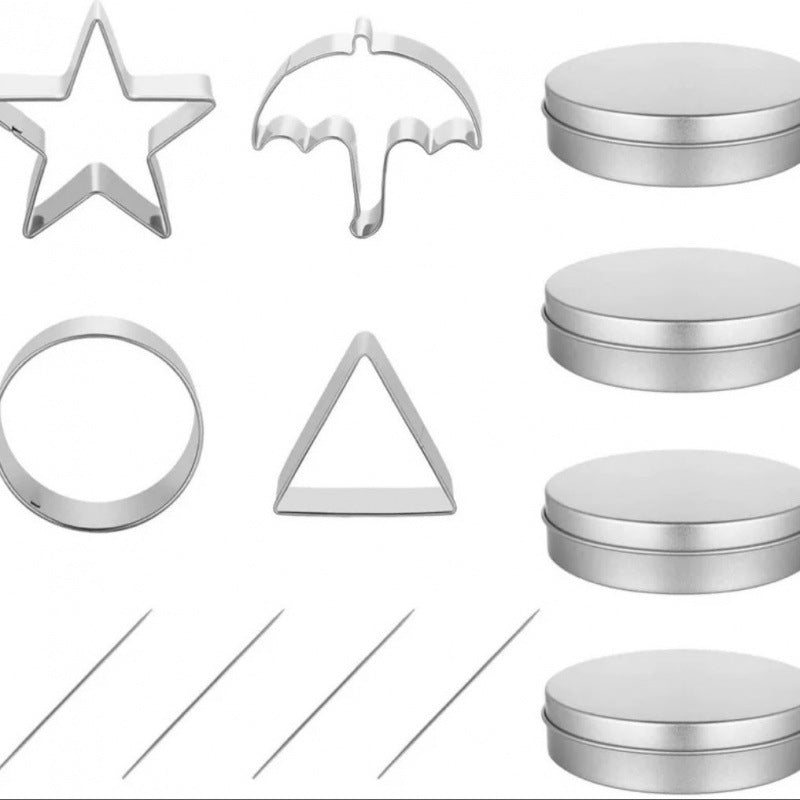 Game-Themed Cookie Cutter Set - Baking Tool