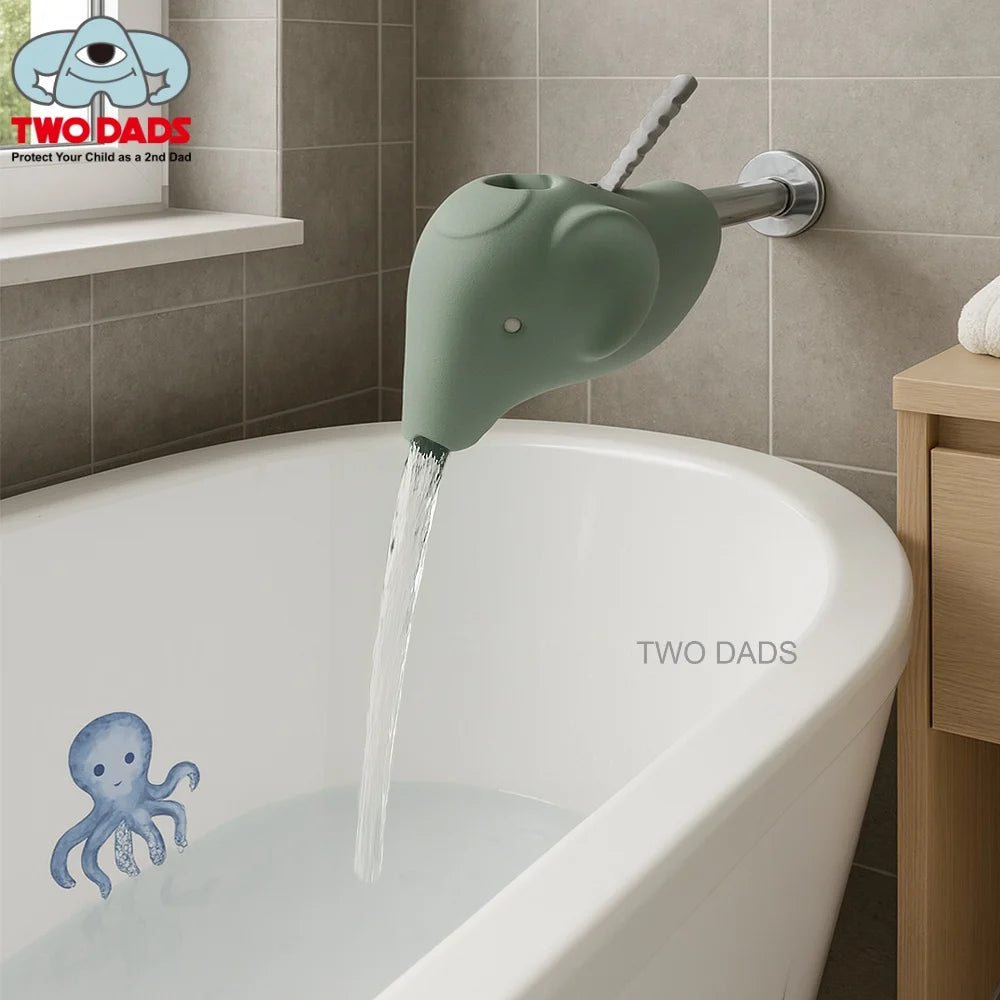 EVA Soft Bathtub Faucet Protector - Adjustable, Baby-Safe