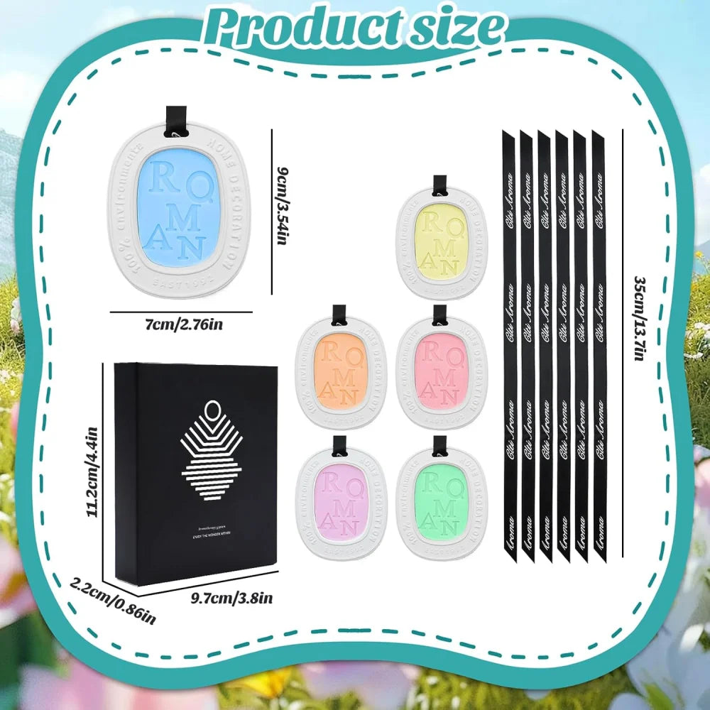 Hanging Aromatherapy Tablets – Car & Home Fragrance Diffuser