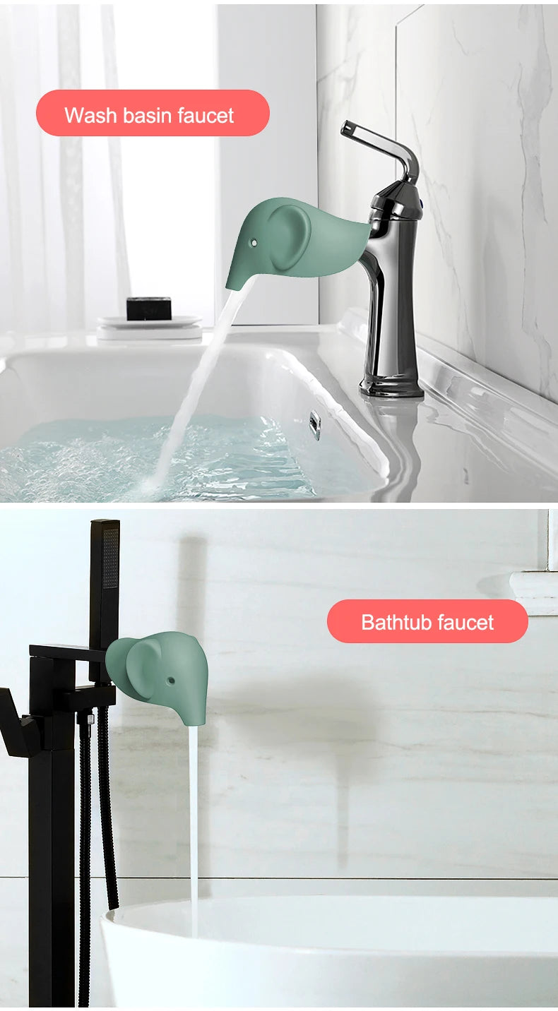 EVA Soft Bathtub Faucet Protector - Adjustable, Baby-Safe
