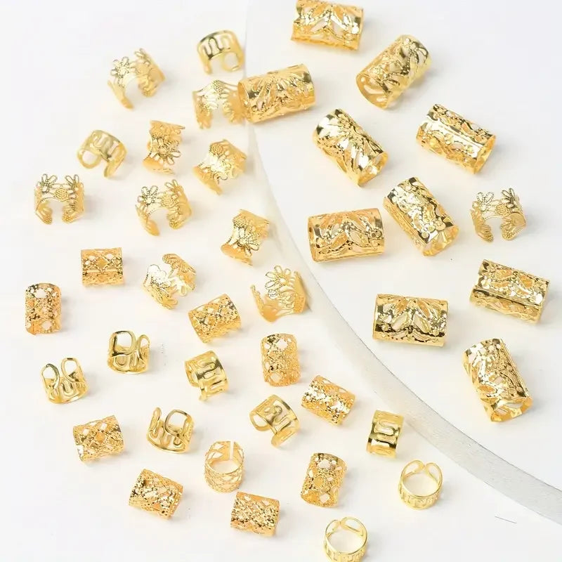 Decorative Braid Hair Accessories Set (40 pcs)