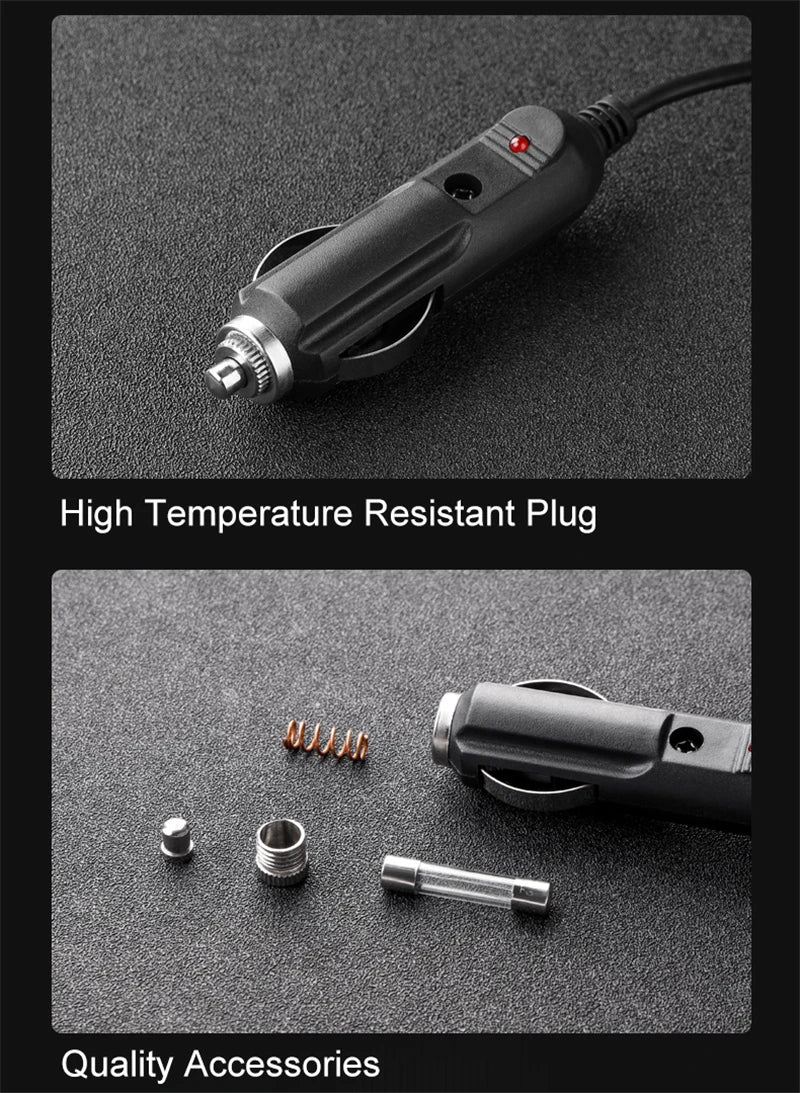 1/2pcs Winter Heated Car Seat Cover - 12V Heating