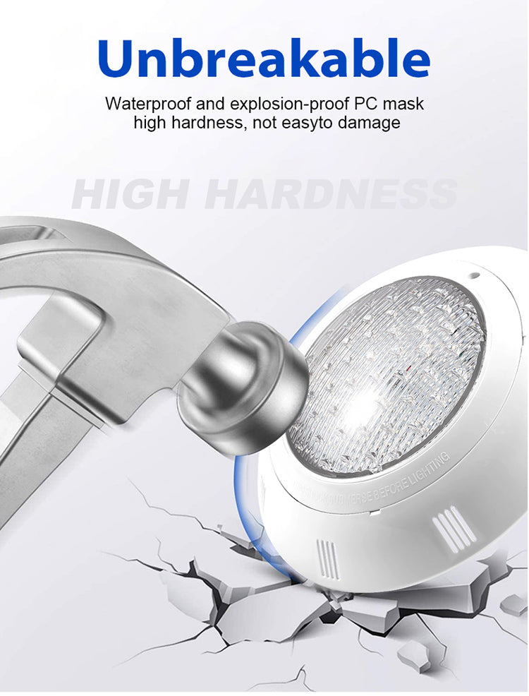 Pool Underwater LED Light 12V - IP68 Waterproof, 18W–45W