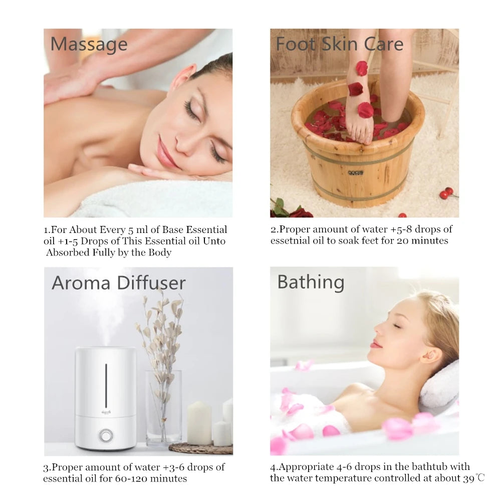 10ml Essential Oil - Pure Natural Essential Oils