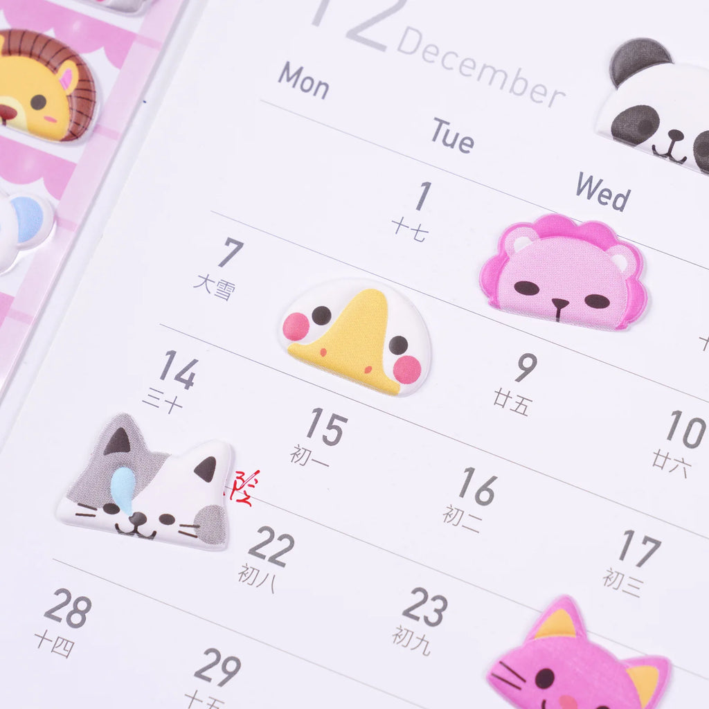 1pcs/lot Kawaii Stationery Stickers - Cartoon animals