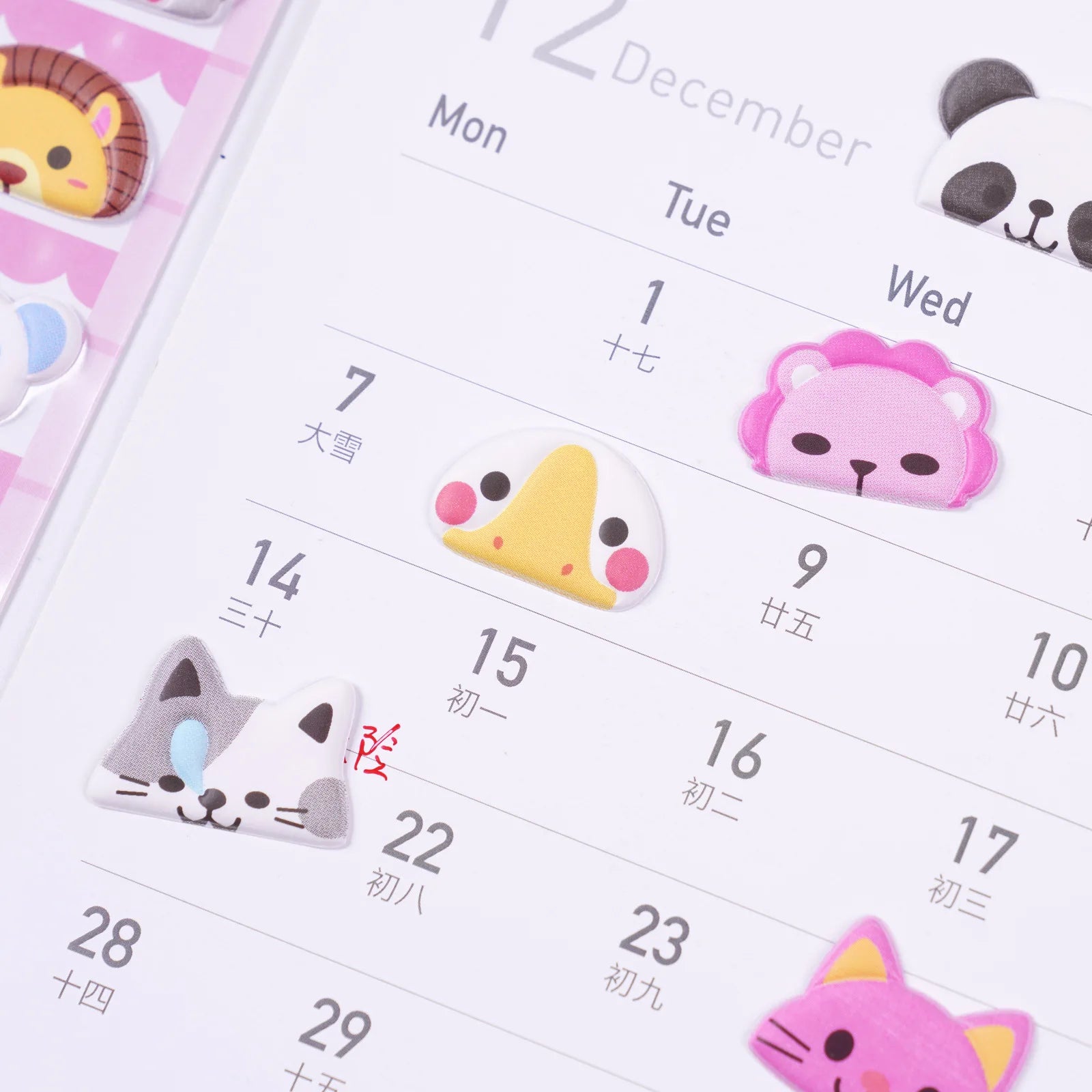1pcs/lot Kawaii Stationery Stickers - Cartoon animals